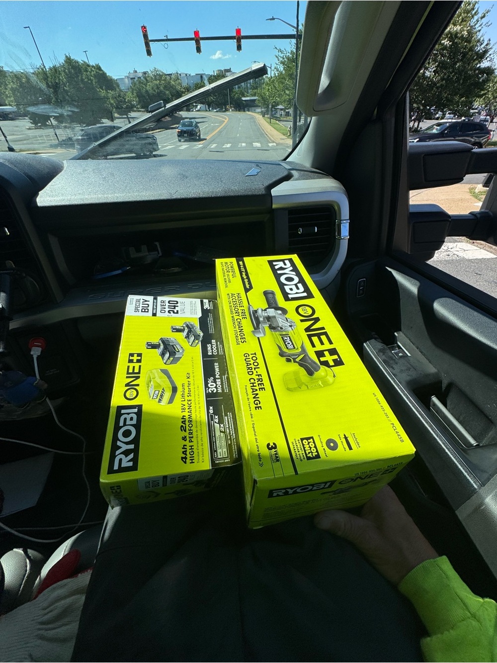 RYOBI ONE+ Cordless Tool Kit in Bright Yellow